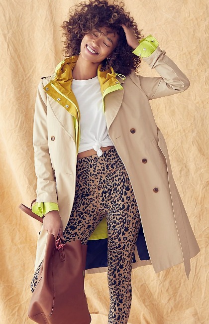 ladies summer trench coat